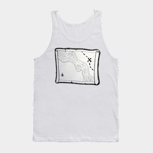 Treasure map Tank Top